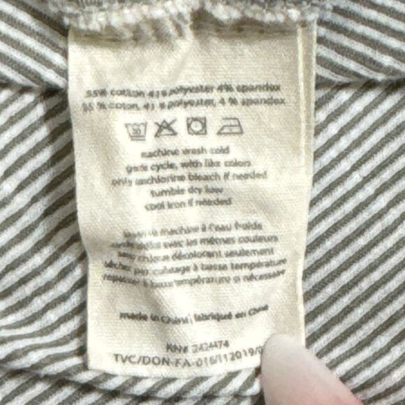 DONNI Striped Cardigan Osfa Rib Sweater Coat One Size Fits All Gray - Picture 7 of 8